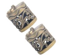 COHEALI Lot de 2 Pendentifs en Cuivre pour Sachets Parfumés Diy, Diffuseurs D'arômes Boules Parfumées, Accessoires pour Présents et Fabrication de Bijoux