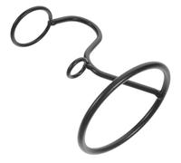 COHEALI Support pour Cornet Glacé en Fer Noir Stable pour Présentation et Rangement lors de Pique-niques et Restaurants