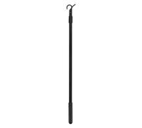 COHEALI Tringle à Rideaux Rétractable 60cm Noir en Alliage D'aluminium Barre Solide et Pratique pour Ouverture de Fenêtre, Adaptée à Tout Endroit Nécessitant Un Store Vertical