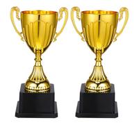 COHEALI Trophée de Récompense en Plastique Lot de 2 pour Compétition | Statue Créative, Adapté aux Événements Sportifs et Concours, Finition Soignée pour Usage Éducatif
