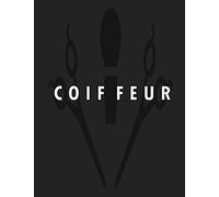COIFFEUR: Carnet de Rendez-Vous coiffure, Agenda professionnel 2021 pour salon de coiffure noter vos rendez vous pendant 53 semaines 15min ... 100 liste de contacts pour salon
