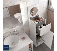 Coiffeuse avec miroir WHITE COTTON ALLIANCE - SALGAR 96972
