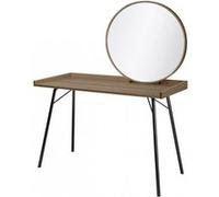 Coiffeuse Design en Bois "Rayburn" 115cm Marron Marron G