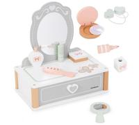 Coiffeuse en bois pour enfants avec accessoires