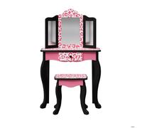 Coiffeuse enfant, Teamson Kids, rose/noir, 60 X 29 X 100
