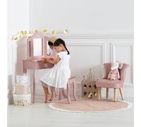 Coiffeuse Et Tabouret Enfant - Sissi Rose Antique TU