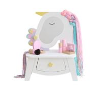 Coiffeuse licorne enfant - Teamson Kids - miroir accessoires multicolore