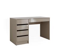 Coiffeuse Sherry, 120cm sans miroir, Gris brillant, Vicco 47287