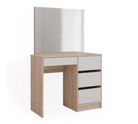 Coiffeuse Sherry, 90cm avec miroir, Sonoma, Vicco 40831