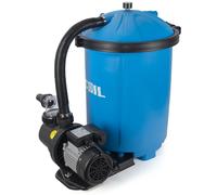 COIL pompe à filtre, pompe à filtre à sable, pompe de piscine installation de filtration, 925 balles de filtre, capacité du réservoir : 50l , consommation : 450W, efficacité : 8500 l/h,