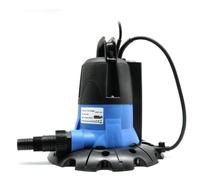 COIL pompe de drainage, pompe à eaux usées, pompe de piscine, pompe immergée, débit : 5500 l/h, capacité de levage 5m, puissance 200W, bleu