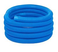 COIL Tuyau flexible de piscine 32/38 mm en PVC-U/PE-LD - Résistant aux UV et aux températures de -40 °C à 70 °C - Idéal pour les pompes de filtration, tuyau pour piscine, tuyaux de piscine (bleu