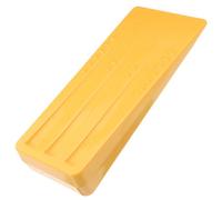 Coin pour Fendre Les Bûches en Plastique Orange avec Pointes | Résistant aux Chocs, Haute Visibilité, pour Bûches et Rondins, Abattage Forestier, Préparation du Bois