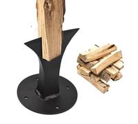 Coin séparateur de bois de chauffage robuste | Fendeur de bûches manuel, dispositif de de bois de chauffage pour petit poêle à bois de cheminée
