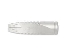 Coin vrillé, à refendre en aluminium - 920 g