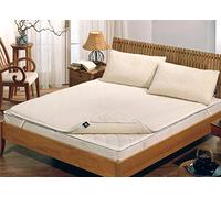 COINGROSTEX Surmatelas en Pure Laine Vierge de mérinos Mouton modèle Adamello Singolo Adamello