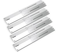 Coisien Universal Plaque chauffante 34 à 53,3 cm,Pièces réglable adaptées à la Plupart des modèles de Gril à gaz,echange Universelle pour diffuseur de Chaleur (92381-4)
