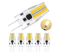 COITROZR Ampoules LED G4, ampoules LED G4 3 W blanc naturel 4000 K 300 lm, remplacement pour ampoules halogènes 30 W, 12 V-24 V AC/DC, pas de scintillement, angle de lumière à 360°,paquet de 5