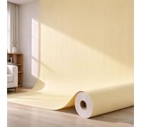 COITROZR Revetement Mural Adhesif 5mm,Rouleau Isolant Thermique | Papier Peint Moderne Autocollant, Chambre Matériau Mousse XPE Coussin Mural pour Salon Isolant Et Pour Salon(Yellow,0.5X40M)