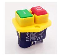 COJJ-Interrupteur à Bouton-Poussoir 1PC KJD17B Interrupteur de Bouton 22 0V-240V 16A 5 Switch Power Tool -Pin