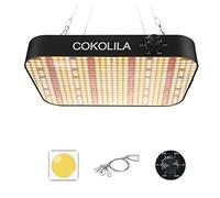 COKOLILA 600W Dimmbarer Vollspektrum LED Pflanzenlampe für Zimmerpflanzen | 588pcs SMD LEDs Grow Lampe mit Dimmbar, UV & IR Dasiy Chain Funktion Grow Light für Zimmerpflanzen, Gemüse, Blume