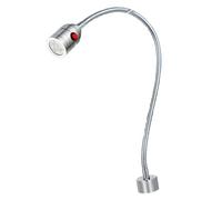 Col de Cygne LED Work Light avec Tube de 500 Mm | Haute luminosité, angle réglable, base magnétique puissante, basse tension 24 V.