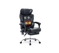 Chaise de Bureau Massage Noir