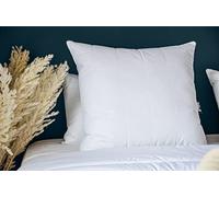 COLAS NORMAND Oreiller Moelleux | Percale de Coton Matelassé | 60 x 60 cm | Fabrication Française