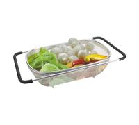 Colatout Extensible Cuisine Acier Inox 29/43 X 19 Cm Eva | Scolopasta Évier