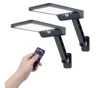 COLBOR Projecteur LED solaire avec détecteur de mouvement IP65