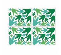 Colcolo 4 Pièces Sticker Mural Amovible | Facile à Poser, Autocollant En PVC, Flexible, Décoration, pr Halloween, Vert