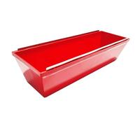 Colcolo Bac à boue pour cloisons sèches, bac à boue pour peinture, bac à ciment professionnel pratique et facile à transporter, bac à outils de maçonnerie