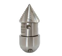 Colcolo Buse de Nettoyage de Drain Buse de Canalisation Embout Rotatif Tête Conique Outil de Débouchage Haute Pression Décolmatage des Conduites par Jet, G1