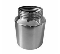 Colcolo Buse de Pulvérisation Récipient Contenant Interchangeable Nettoyage Commode Compatible Pulvérisateur Pratique pour Bricoleur Atelier Domicilié, 800ML, Aluminum Alloy Pot
