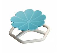 Colcolo Children Balance Chaise Sensorielle Enfant Tabouret Pivotant Siège Rotatif Appui Stable Texture Antidérapante Surface Fleur Exercice Équilibre, Bleu