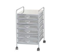 Colcolo Classement pr Documen Mobile Classement Métallique Compact Caisson Bureau pr Station Travail, Argent
