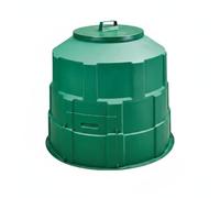 Colcolo Composteur de Jardin Conteneur Compost Bac Compost Tambour Compostage avec Ouverture à Couvercle Matériau PP Robuste Conçu pour Usage Régulier en, 250L