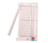 Colcolo Coupe-Papier Artisanal Coupe-Papier et Planche à découper Planche à découper Outil de Notation pour Cartes Projets d'artisanat Coupons Scrapbooking, 38x21CM