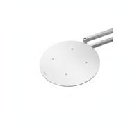 Colcolo Étagère Murale Aluminium Pliante Tablette Compacte Étagère de Présentation Support Mural Fermeture Rabattable et Style, Diamètre 250mm, Style to 2