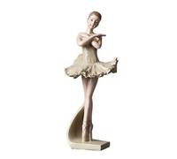 Colcolo Figurine Danseuse Sculpté | Détails Pein à la Main, Figurine Danseuse Décorative, Raffinée, Sculpture Fille Dannte, pr lon, Chambre, Style C
