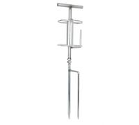 Colcolo Guide Tuyau d'Arrosage Support Tuteur Courbe Porte Tuyau Anneaux Circulaires Acier Inoxydable avec Pointe Terre Conduite Fluide Anti Enchevêtrement Adapté Potager Bordures Allées