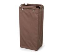 Colcolo Housse Chariot Linge Sac Ménage, Sac Double Face avec Boucle Métallique, 70 Cm De Hauteur