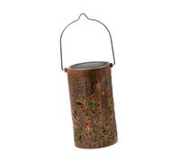 Colcolo Lanterne Solaire d'extérieur Suspendue, Cadeau pour Femme ou Maman, en Fer forgé, projecteur Lumineux pour allée extérieure, Papillon Coloré
