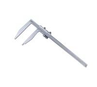 Colcolo Pied à Coulisse en Acier Inoxydable, 300 mm Pied a Coulisse Outil de Mesure 0.02 mm, Haute Précision Outil Micromètre à Longue Mâchoire, pour les Mesures Externes, Internes, Profondeur et Pas