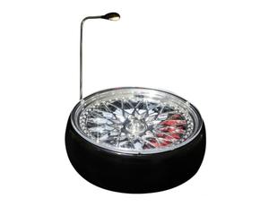 Colcolo Plateau Trnant Lampadaire Rotatif | Cvercle En Acrylique Transparent, Support D'exposition pr Modèle Réduit, Présentoir Trnant, Bureau, Rouge,