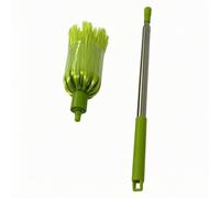 Colcolo Plumeau Manche Télescopique Lavable | Poils Sples, Plumeau à Toile D'araignée, Réutilible, pr, Vert Jaune