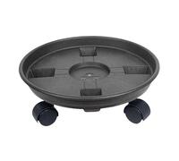 Colcolo Porte Plante a roulettes, Support de Pot de Fleurs à Roues, Support Roulant Plantes, Plateau pour Plantes, Support pour Plante avec Roue pour D'intérieur et D'extérieur Balcon, Jardin, 36CM