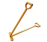 Colcolo Presse à Joints pour Toiture Rouleau de Sertissage Outil de Cintrage Pince Bordure Fabriqué en Acier Haute Performance, Pince À Tôle À Tête Plate Pour Toit Vertical Avec Poignée Type Crochet