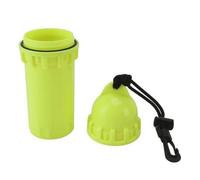 Colcolo Récipient avec Boucle Porte-Clés Compact, 18 Cm, Jaune, Jaune | Fermeture à Vis Sécurisée, Boîtier Étanche avec Clip, Portable, pour Sports Nautiques, Kayak, Plongeurs, Kayakistes