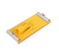 Colcolo Support Papier Abrasif Bloc Ponçage Manuel Outil Main Poignée Ergonomique Tête Rotative Facilite Durs Clips Métal Fixation Solide Base Éponge